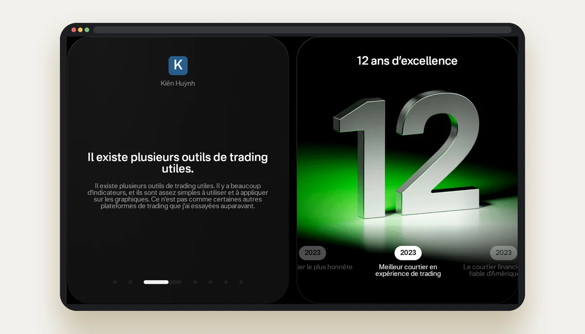 Informations sur la société Olymptrade